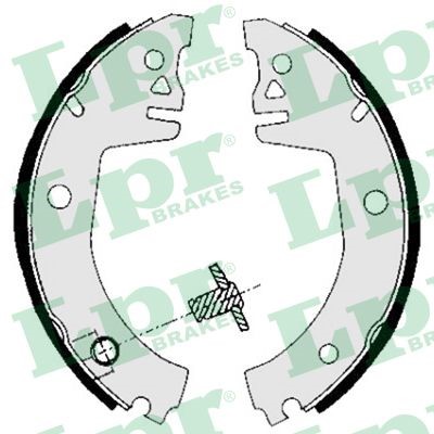 Bromsbackar, sats, Bakaxel Lpr 05780 LPR