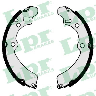 Bromsbackar, sats, Bakaxel Lpr 05920 LPR