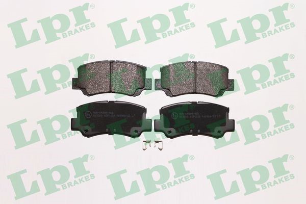 Bromsbeläggsats, Framaxel Lpr 05P1028 LPR