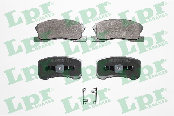 Bromsbeläggsats, Framaxel Lpr 05P1042 LPR