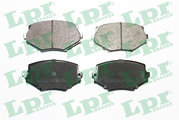Bromsbeläggsats, Framaxel Lpr 05P1043 LPR