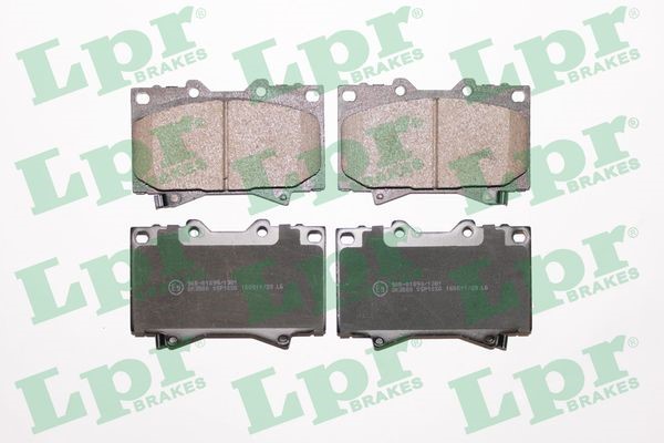 Bromsbeläggsats, Framaxel Lpr 05P1050 LPR
