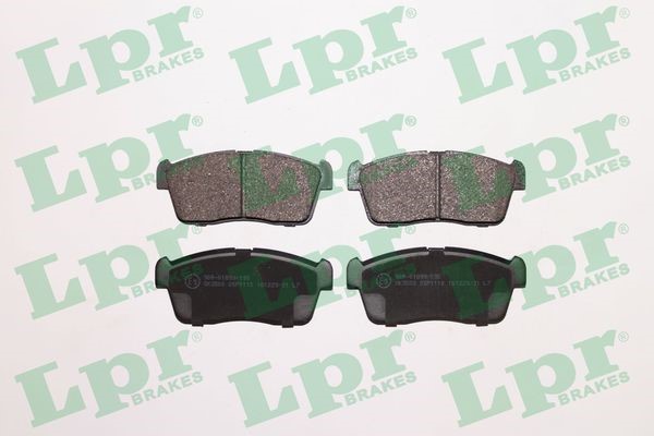 Bromsbeläggsats, Framaxel Lpr 05P1110 LPR