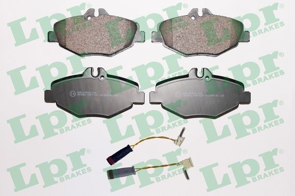 Bromsbeläggsats, Framaxel Lpr 05P1124A LPR