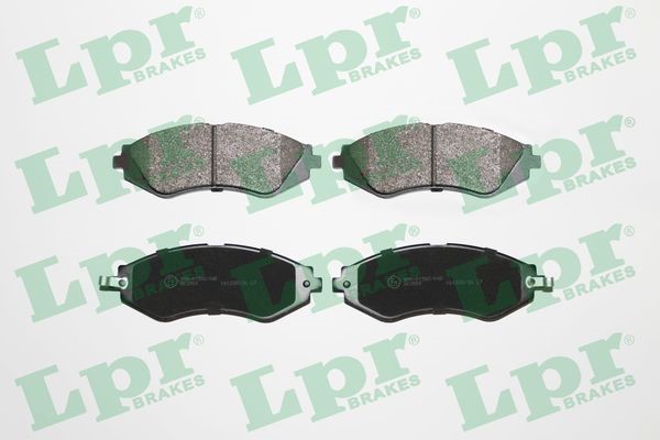 Bromsbeläggsats, Framaxel Lpr 05P1209 LPR