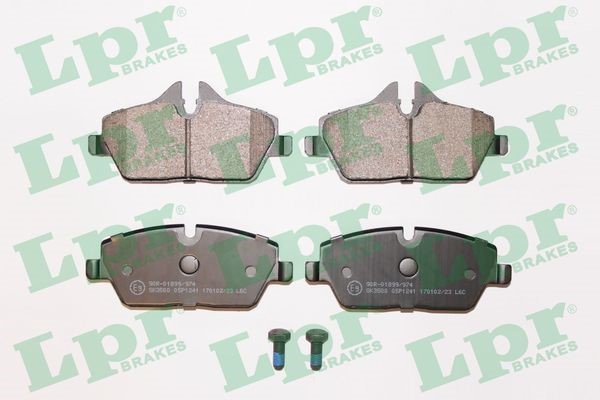 Bromsbeläggsats, Framaxel Lpr 05P1241 LPR