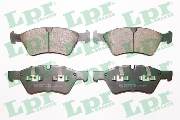 Bromsbeläggsats, Framaxel Lpr 05P1253 LPR