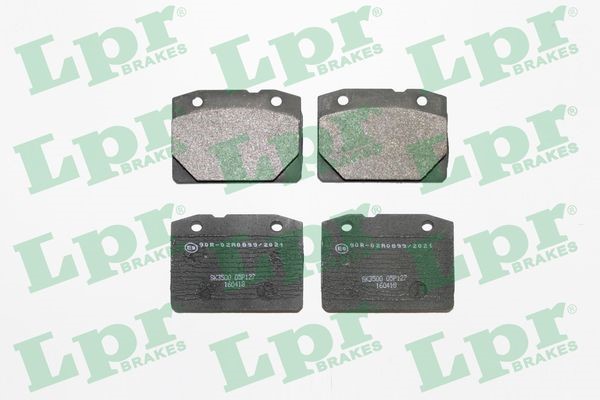 Bromsbeläggsats, Framaxel Lpr 05P127 LPR