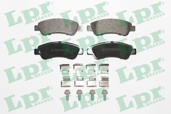 Bromsbeläggsats, Bakaxel Lpr 05P1289K LPR