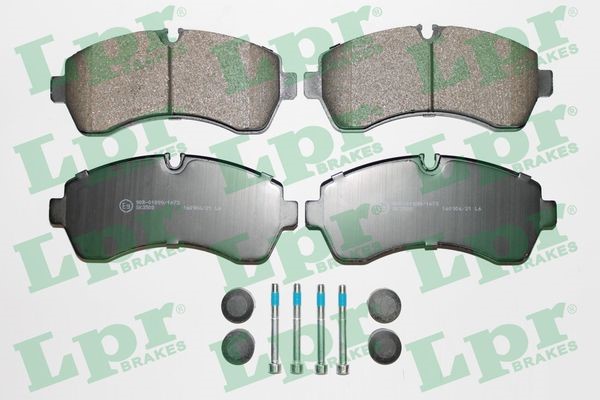 Bromsbeläggsats, Framaxel Lpr 05P1295K LPR