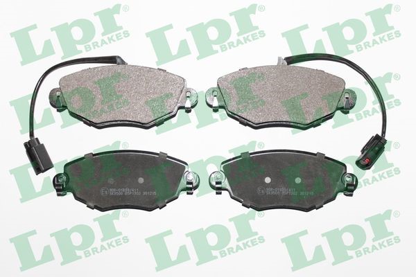 Bromsbeläggsats, Framaxel Lpr 05P1302 LPR