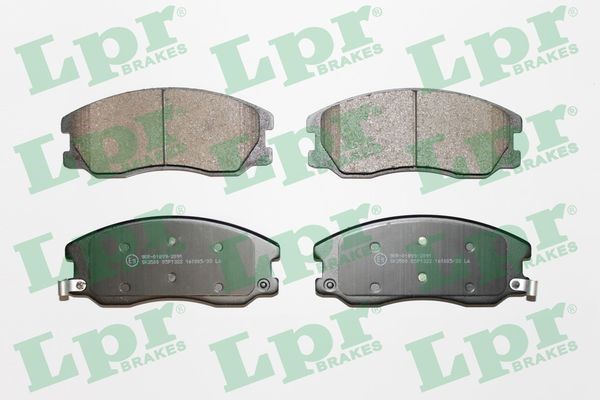 Bromsbeläggsats, Framaxel Lpr 05P1322 LPR