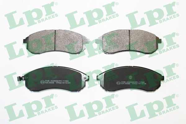 Bromsbeläggsats, Framaxel Lpr 05P1334 LPR