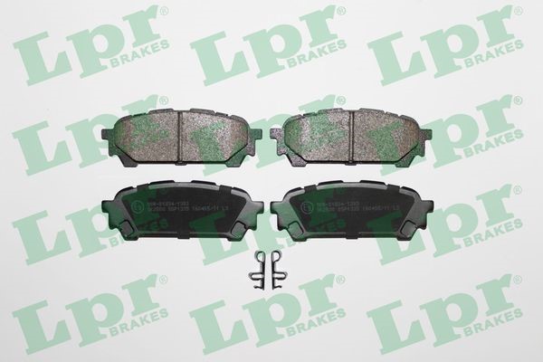 Bromsbeläggsats, Bakaxel Lpr 05P1335 LPR