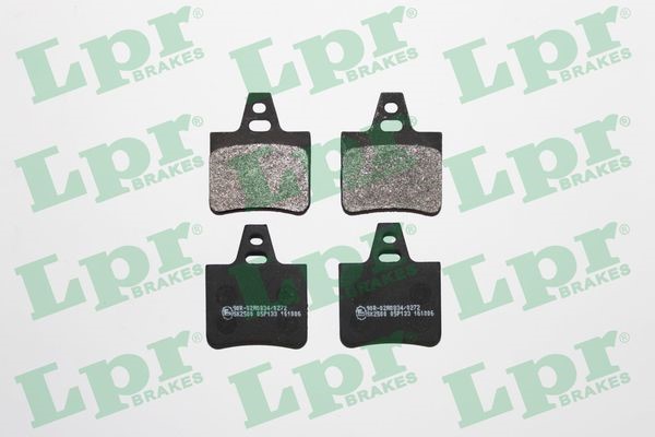 Bromsbeläggsats, Bakaxel Lpr 05P133 LPR