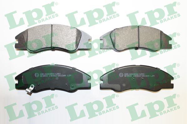 Bromsbeläggsats, Framaxel Lpr 05P1349 LPR