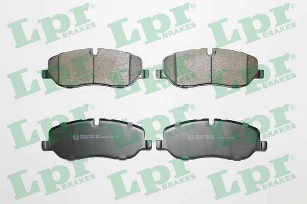 Bromsbeläggsats, Framaxel Lpr 05P1360 LPR