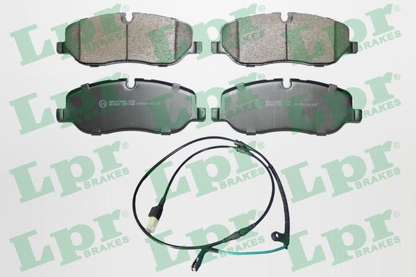 Bromsbeläggsats, Framaxel Lpr 05P1360A LPR