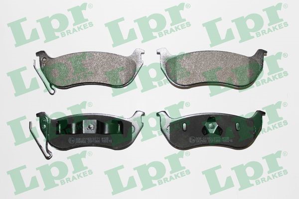 Bromsbeläggsats, Bakaxel Lpr 05P1366 LPR