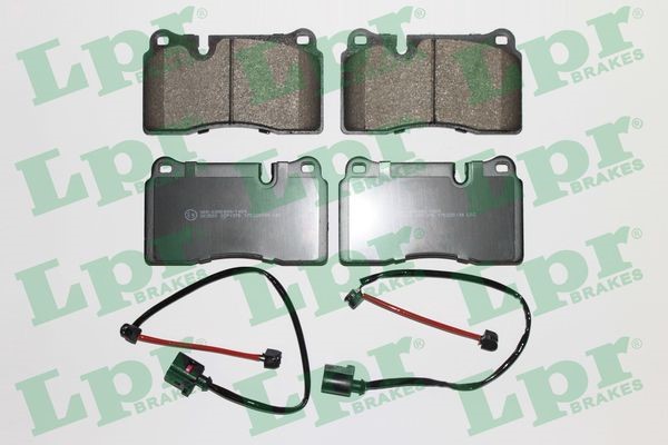 Bromsbeläggsats, Framaxel Lpr 05P1376A LPR