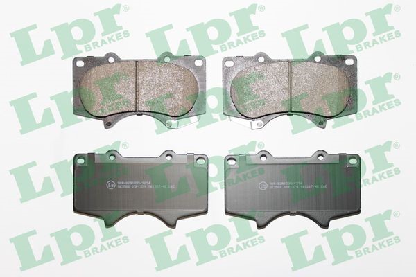 Bromsbeläggsats, Framaxel Lpr 05P1379 LPR