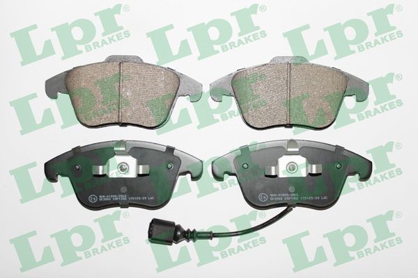 Bromsbeläggsats, Framaxel Lpr 05P1392 LPR