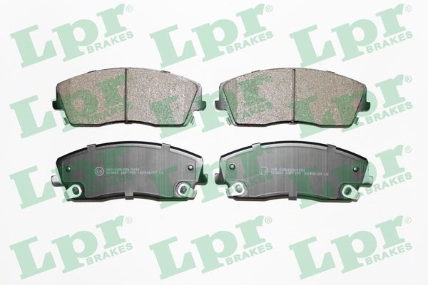 Bromsbeläggsats, Framaxel Lpr 05P1399 LPR