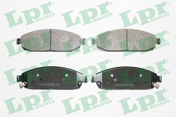 Bromsbeläggsats, Framaxel Lpr 05P1403 LPR