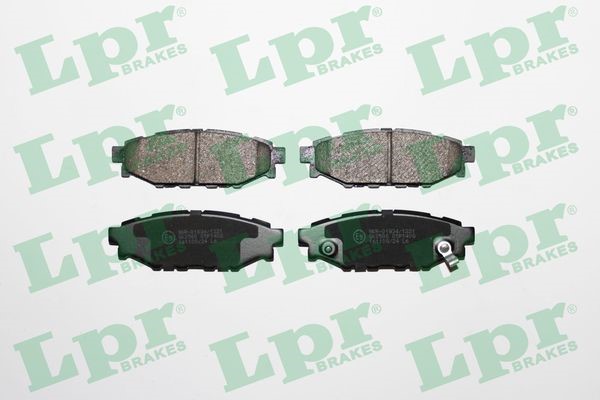 Bromsbeläggsats, Bakaxel Lpr 05P1408 LPR