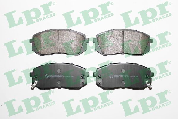 Bromsbeläggsats, Framaxel Lpr 05P1415 LPR