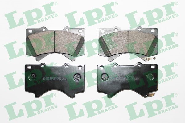 Bromsbeläggsats, Framaxel Lpr 05P1418 LPR