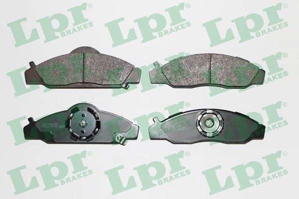 Bromsbeläggsats, Framaxel Lpr 05P1437 LPR