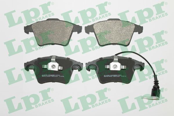 Bromsbeläggsats, Framaxel Lpr 05P1536 LPR