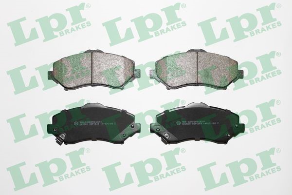 Bromsbeläggsats, Framaxel Lpr 05P1549 LPR