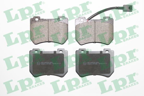 Bromsbeläggsats, Framaxel Lpr 05P1552 LPR Bromsbeläggsats, Framaxel Lpr 05P1552 LPR