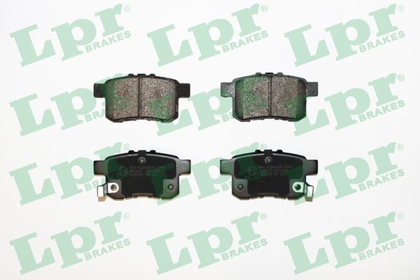 Bromsbeläggsats, Bakaxel Lpr 05P1569 LPR