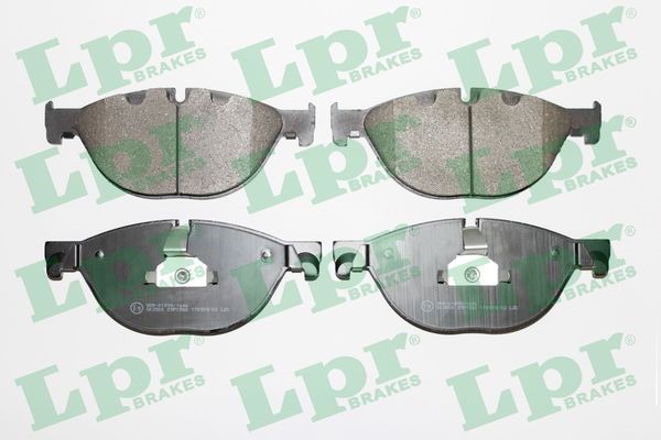 Bromsbeläggsats, Framaxel Lpr 05P1582 LPR