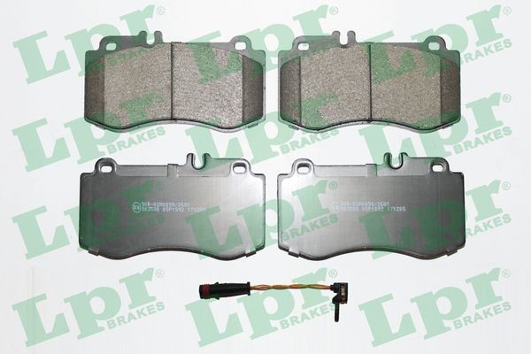 Bromsbeläggsats, Framaxel Lpr 05P1592A LPR