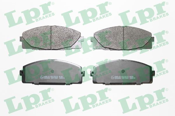 Bromsbeläggsats, Framaxel Lpr 05P1595 LPR