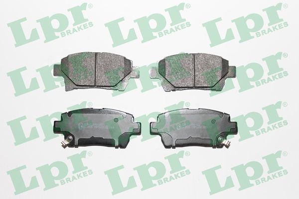 Bromsbeläggsats, Framaxel Lpr 05P1602 LPR