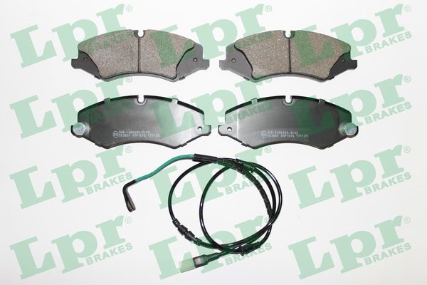 Bromsbeläggsats, Framaxel Lpr 05P1616B LPR