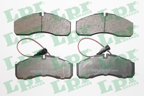 Bromsbeläggsats, Framaxel Lpr 05P1664 LPR