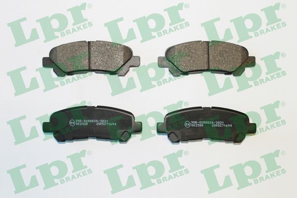 Bromsbeläggsats, Bakaxel Lpr 05P1694 LPR