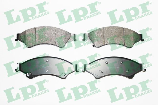 Bromsbeläggsats, Framaxel Lpr 05P1768 LPR