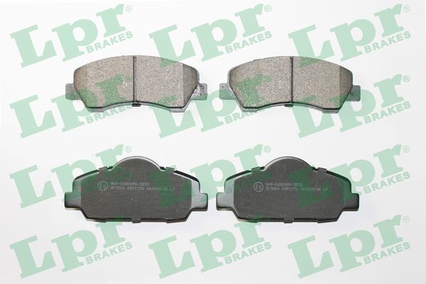 Bromsbeläggsats Solid, Framaxel Lpr 05P1770 LPR