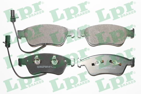 Bromsbeläggsats, Framaxel Lpr 05P1772 LPR