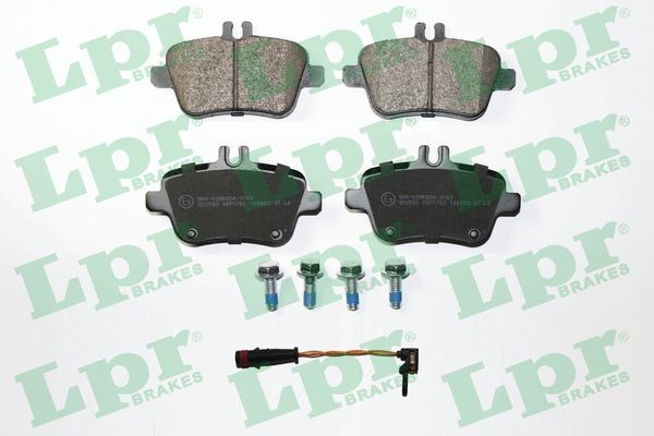 Bromsbeläggsats, Bakaxel Lpr 05P1782A LPR