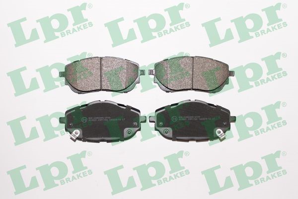 Bromsbeläggsats, Framaxel Lpr 05P1784 LPR