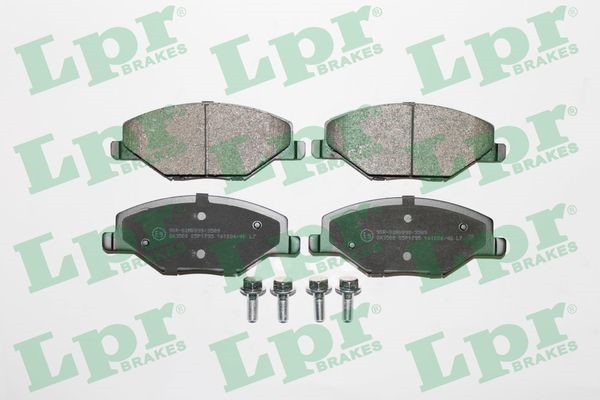 Bromsbeläggsats, Framaxel Lpr 05P1795 LPR