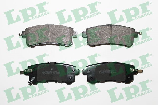 Bromsbeläggsats, Bakaxel Lpr 05P1798 LPR